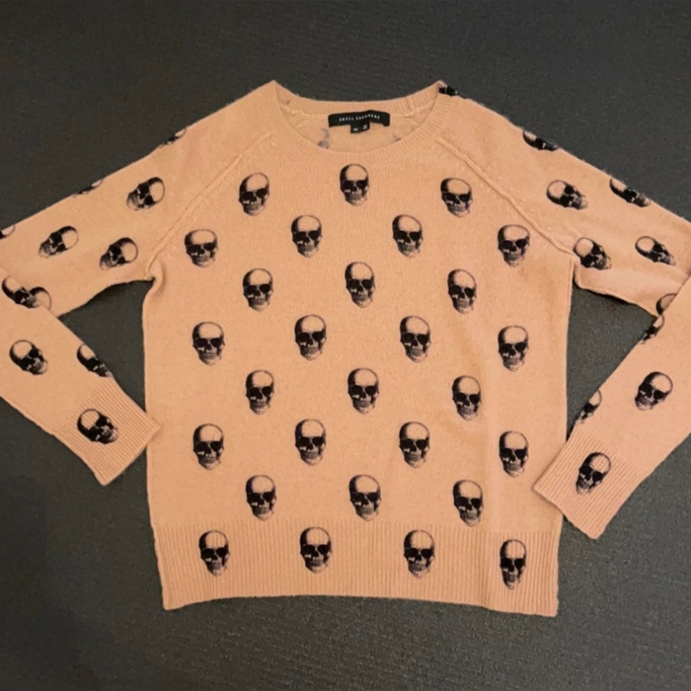 Skull cashmere sweater